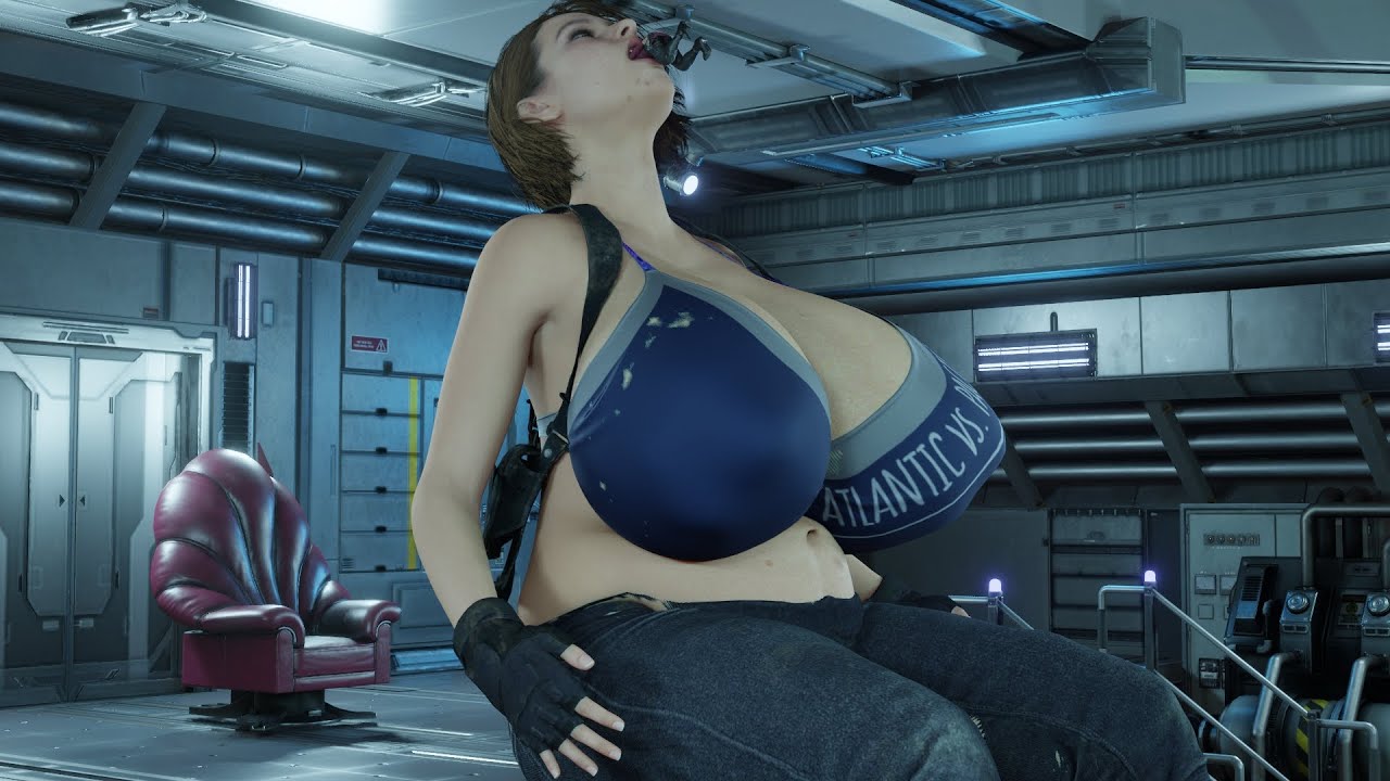 Jill valentine Resident Evil 3 - Giantess Growth Animation (Giantess Vore)  NSFW