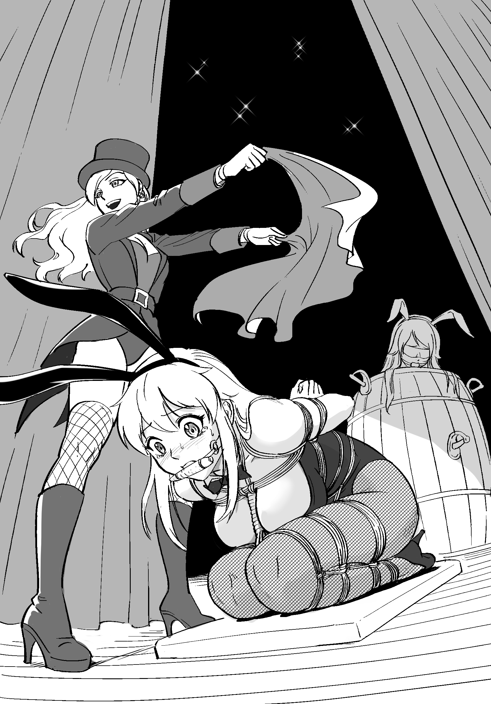 バニーガール緊縛 