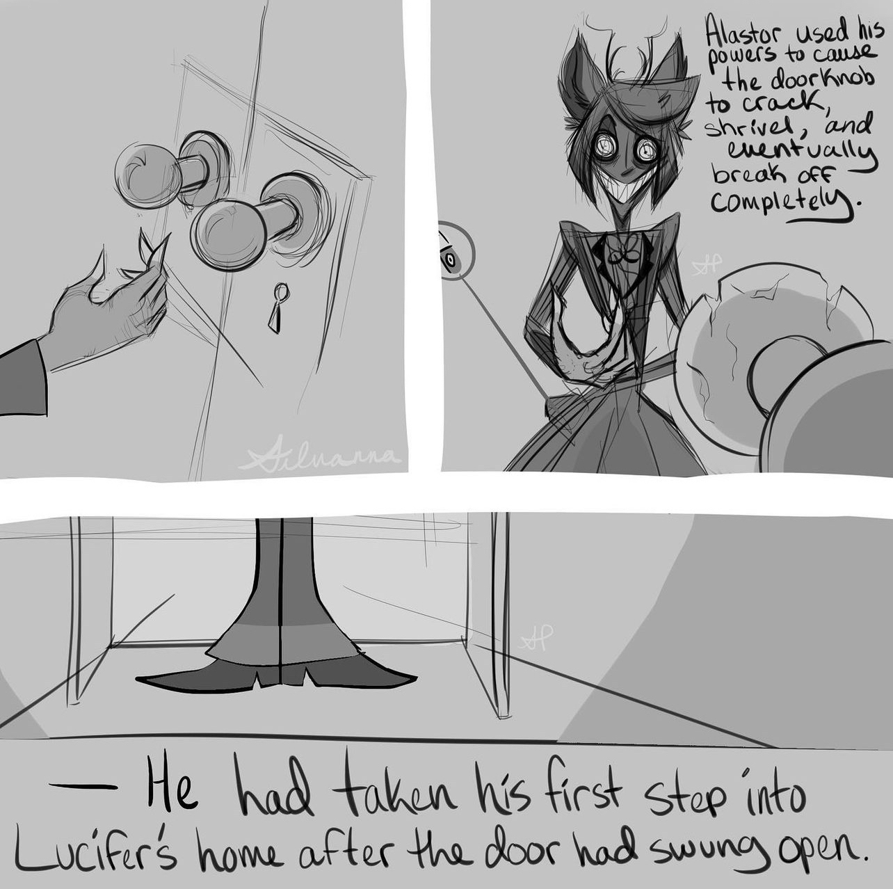 The Original 2020 Lilith x Alastor Comic Uncensored (PLS Read Description)  