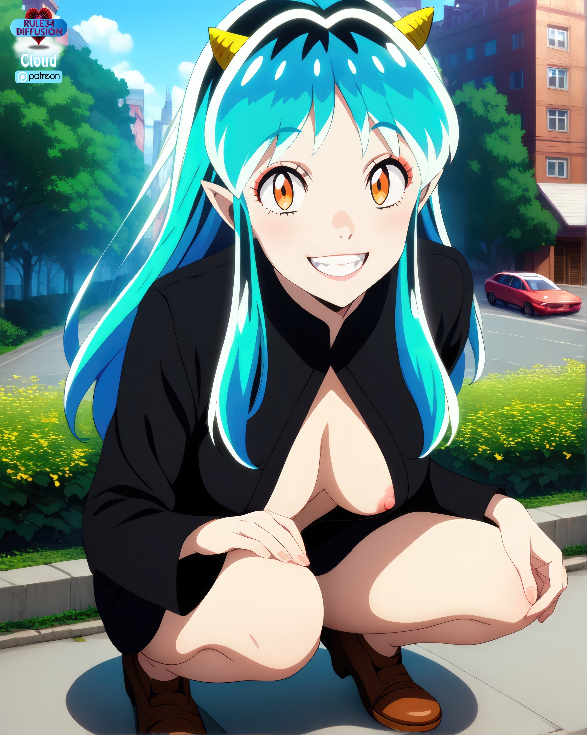 Lum of Urusei Yatsura | Sexy Poses [Gen 2]