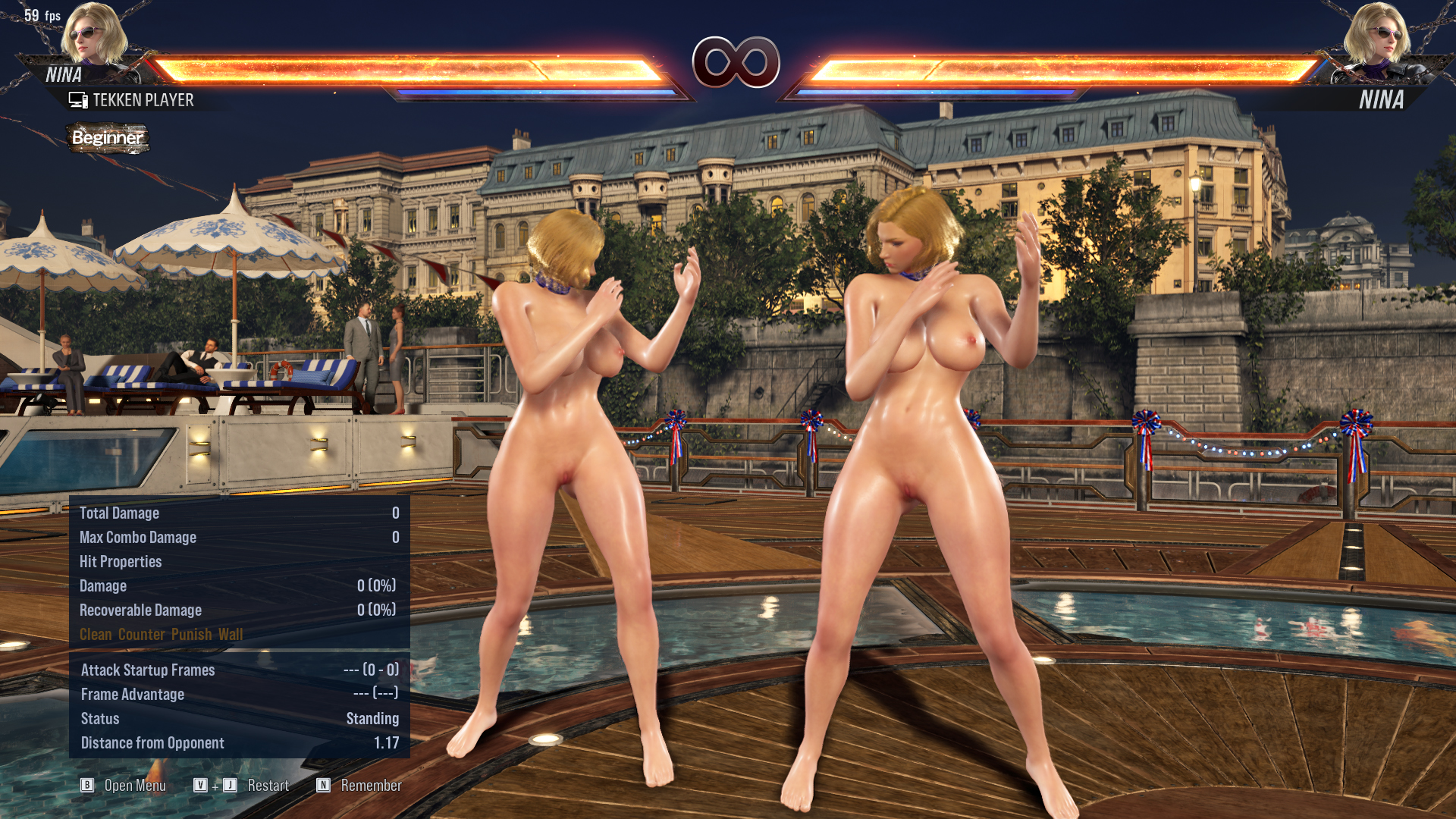 Nina Nude Test Phase Tekken 8