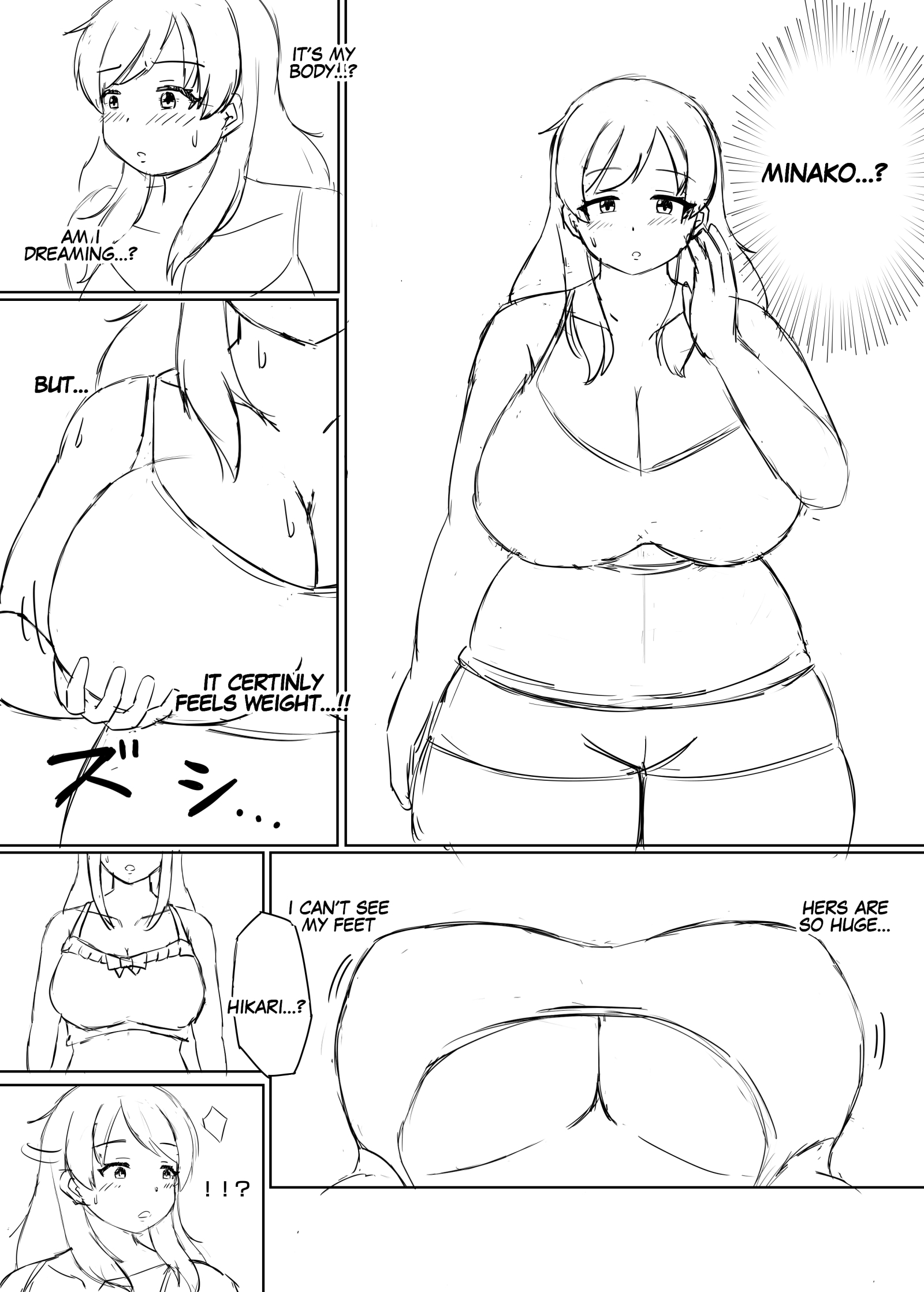 BODYSWAP/MILF] BODY SWAP WITH HER STEPMOTHER [MANGA/ 4 pages]